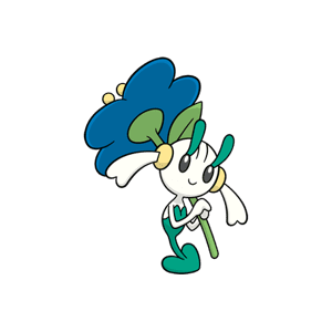 Pokémon Floette Bleue