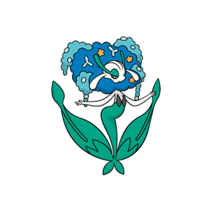 Pokémon Florges Bleue