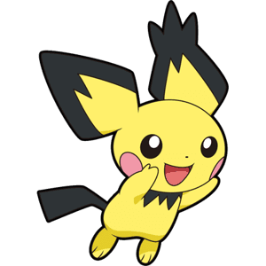 Pokémon Pichu Troizépi